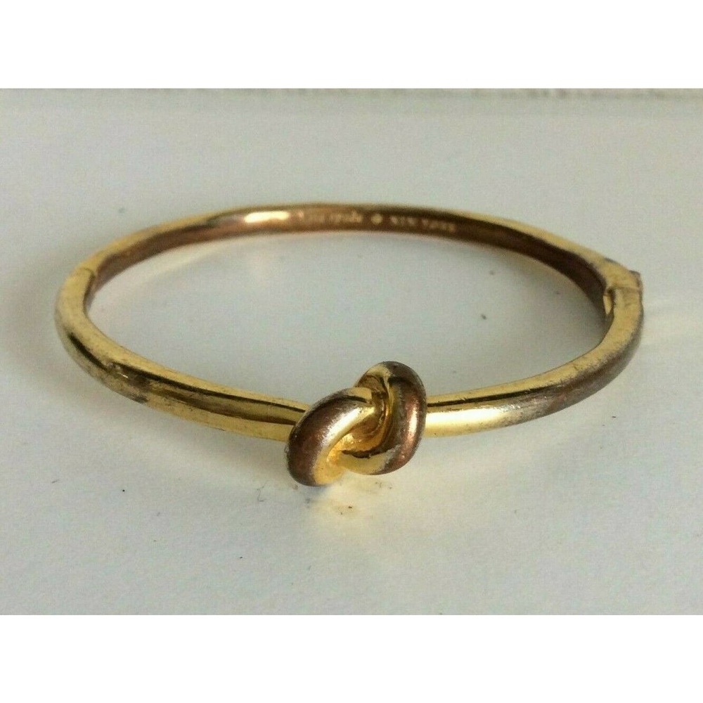 Kate Spade New York Clamp Bracelet Knot Gold Tone